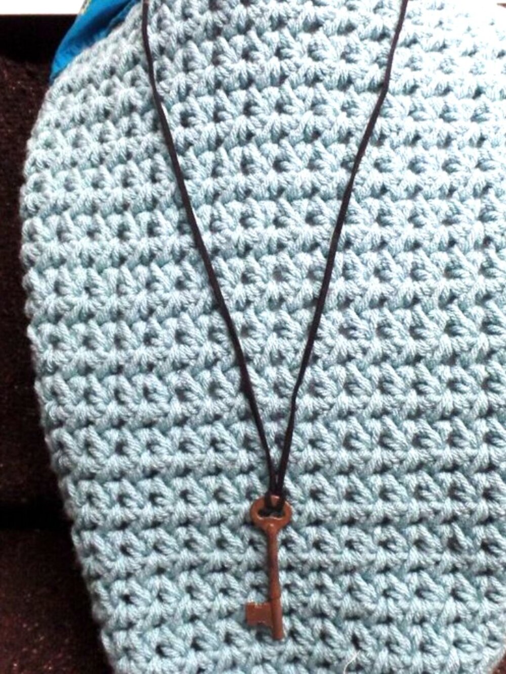 Vintage Skeleton Key Necklace #4 KEY